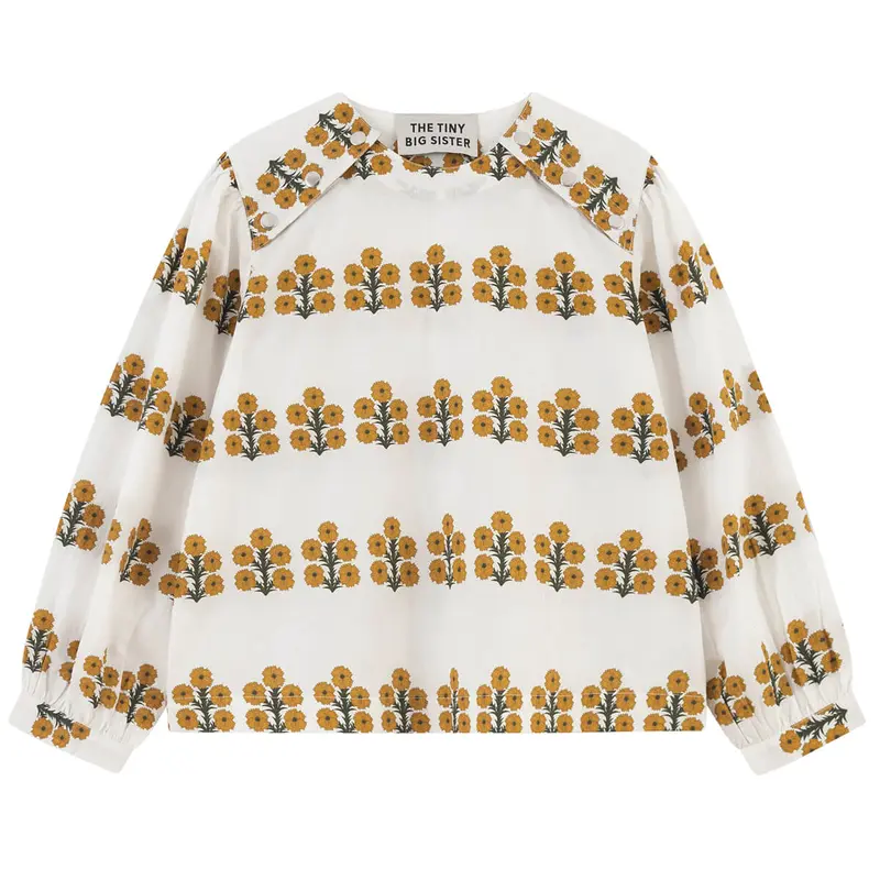 Aster Blouse in Off White by The Tiny Big Sister - Last One In Stock - EUR 36 (UK 8)