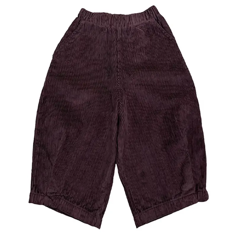 Cord Pants in Raisin by Mabli