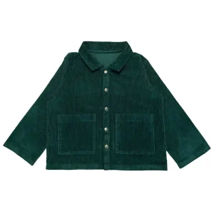 Cord Shirt in Emerald by Mabli