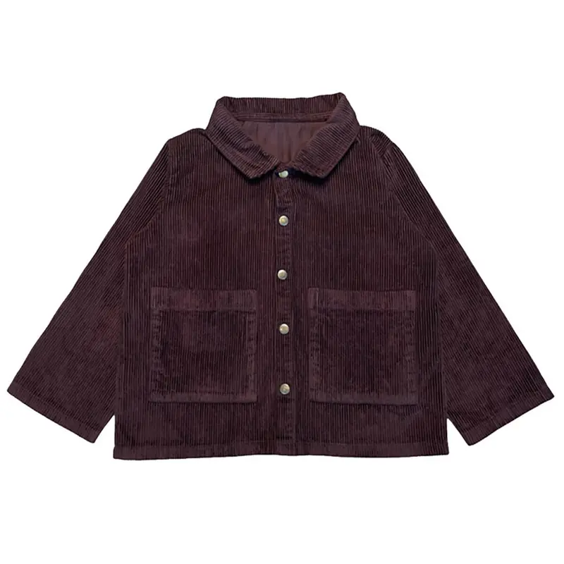 Cord Shirt in Raisin by Mabli
