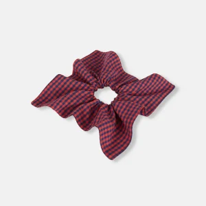 Durga Scrunchie in Checkered by Rita Row