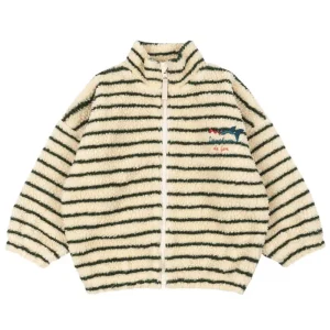 Jacket in Erba Stripe by Rosie Huntington-Whiteley x Konges Sljd - Last One In Stock - 18 Months