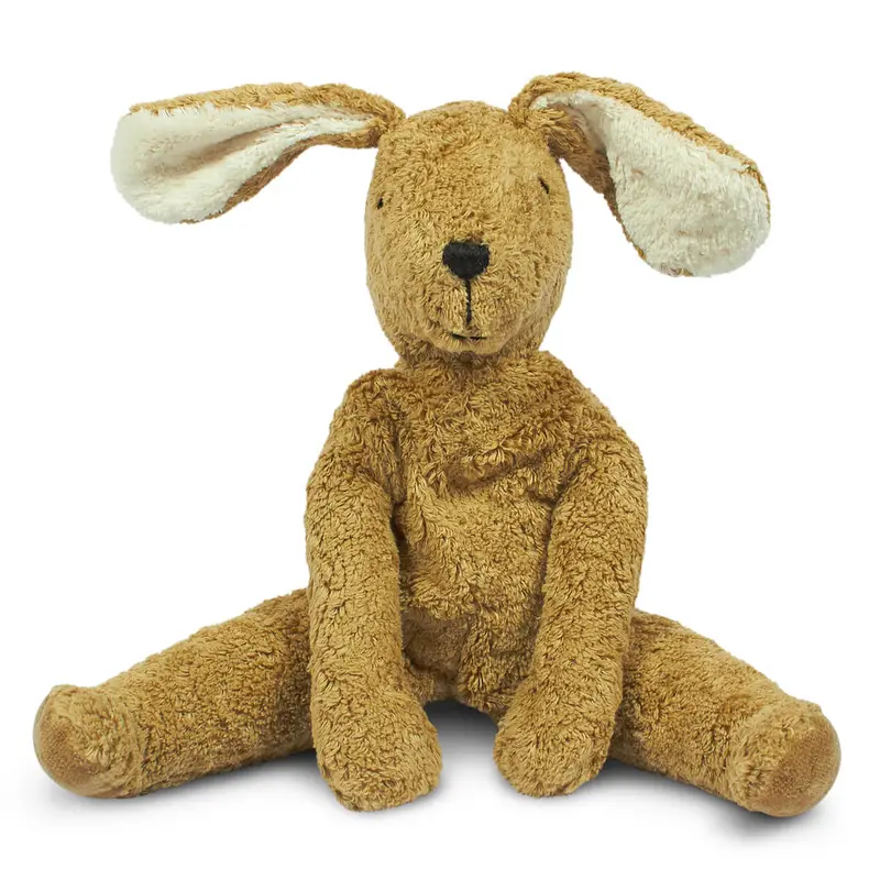 Large Beige Rabbit Floppy Animal Soft Toy by Senger Naturwelt