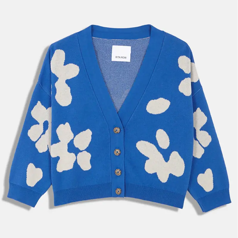 Liza Cardigan in Blue by Rita Row