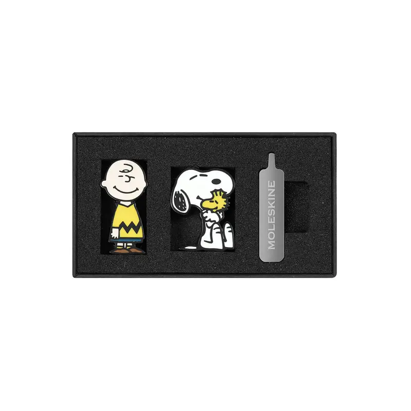 Peanuts x Moleskine Notebook Pins (Limited Edition) by Moleskine
