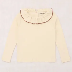 Pointelle Paloma Top in String by Misha & Puff