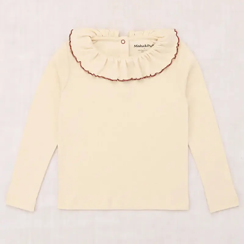 Pointelle Paloma Top in String by Misha & Puff