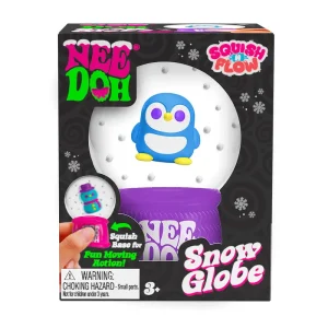 Squish N Flow Snow Globe Needoh Squishy Toy by Schylling