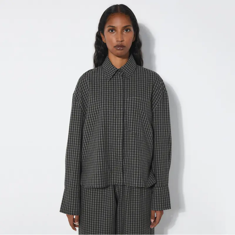 Valen Shirt in Checkered by Rita Row