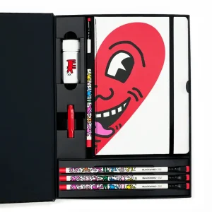 Vol. 292 Keith Haring Smiling Heart Gift Set by Blackwing