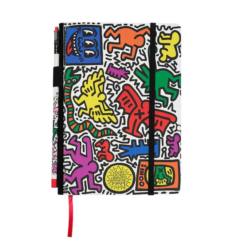 Vol. 292 Keith Haring Tokyo Pop Shop Notebook and Pencil by Blackwing