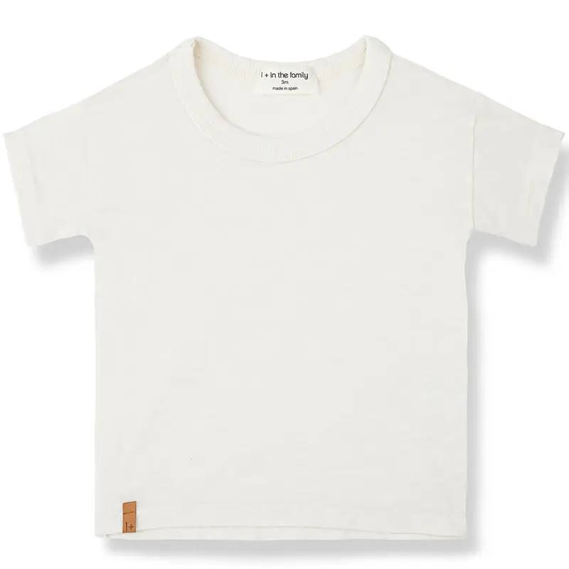 Aldos T-Shirt in Ivory by 1+ in the Family - Last One In Stock - 3 Months