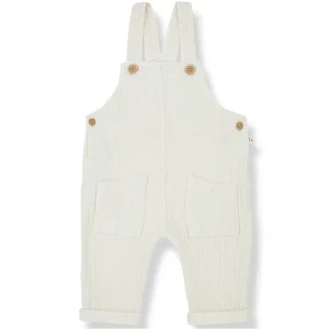 Arnaldo Overall in Ivory by 1+ in the Family - Last Ones In Stock - 6-12 Months