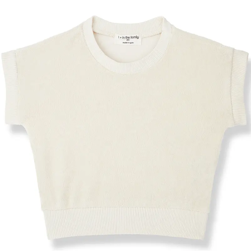 Bianca Top in Ivory by 1+ in the Family - Last Ones In Stock - 3-12 Months