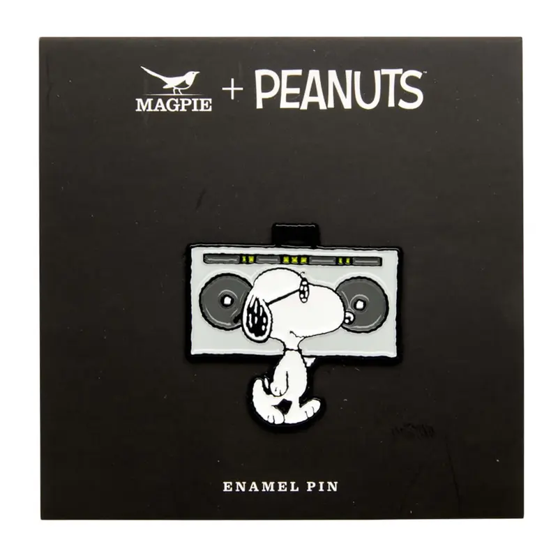 Boombox Snoopy Pin by Magpie