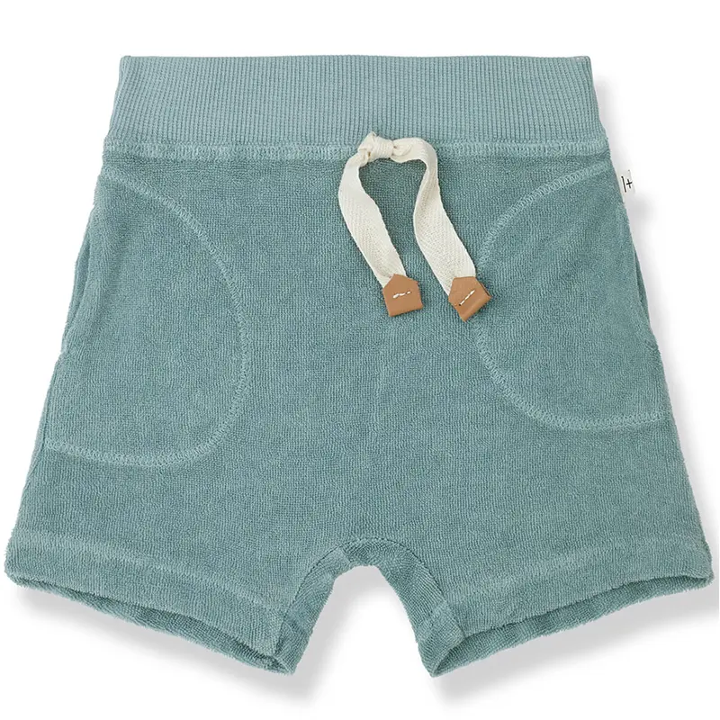 Enzo Shorts in Shark by 1+ in the Family - Last Ones In Stock - 3-12 Months