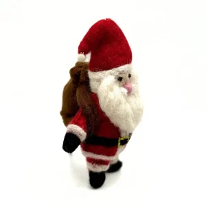 Father Christmas With Sack Hanging Christmas Decoration by Amica