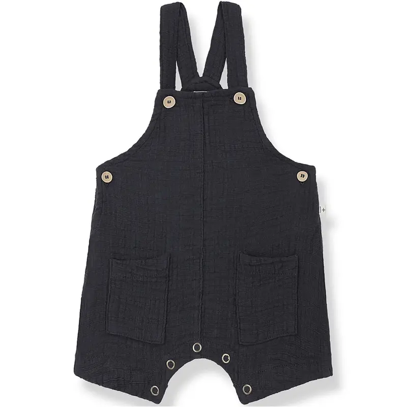Giulio Short Overall in Anthracite by 1+ in the Family