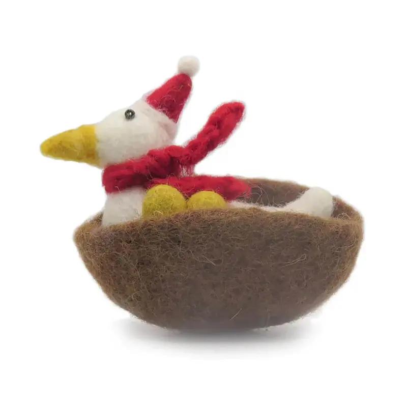 Goose-A-Laying 12 Days Of Christmas Hanging Christmas Decoration by Amica