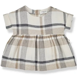 Josephine Dress in Anthracite by 1+ in the Family - Last Ones In Stock - 3-12 Months