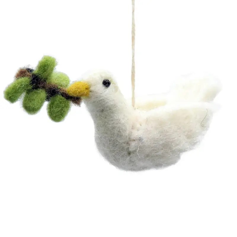 Mini Turtle Dove 12 Days Of Christmas Hanging Christmas Decoration by Amica