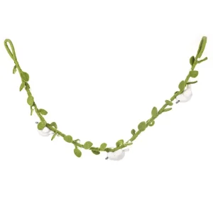 Mistletoe And Doves Christmas Garland (120cm) by Felt So Good