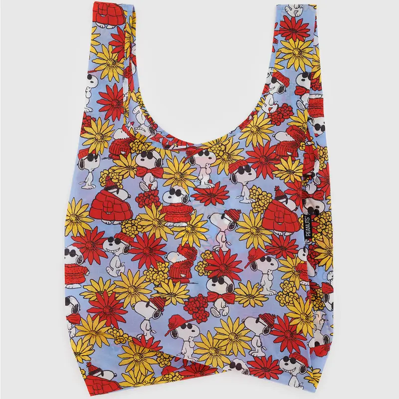 Standard Bag in Floral Snoopy by Baggu