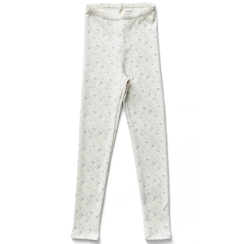 Stretch Legging in Tea Party Print / Frost by Soor Ploom - Last One In Stock - 12 Years
