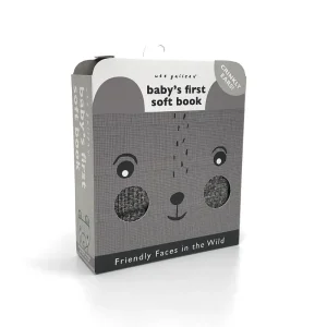 Baby's First Soft Book: Friendly Faces In The Wild By Surya Sajnani