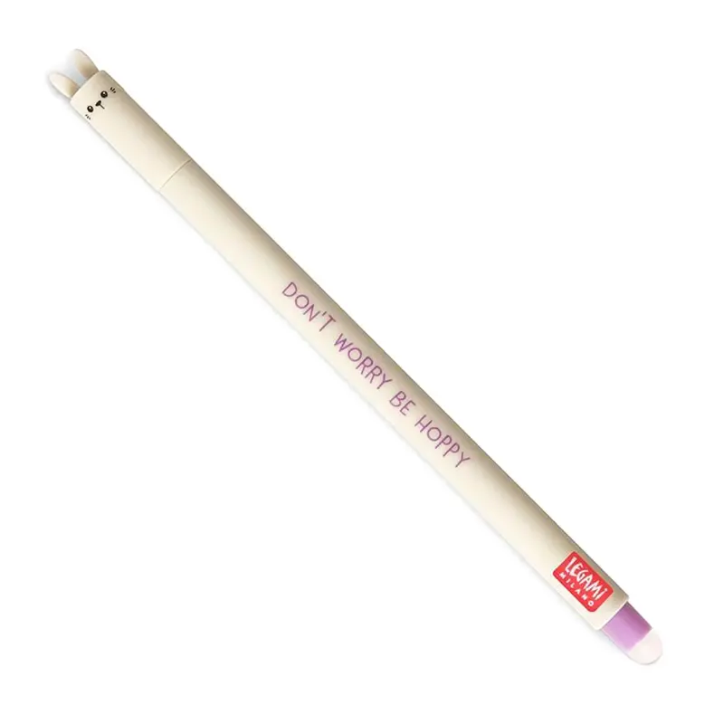 Bunny Erasable Pen (Purple Ink) by Legami