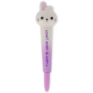 Bunny Squishy Pen (Black Ink) by Legami
