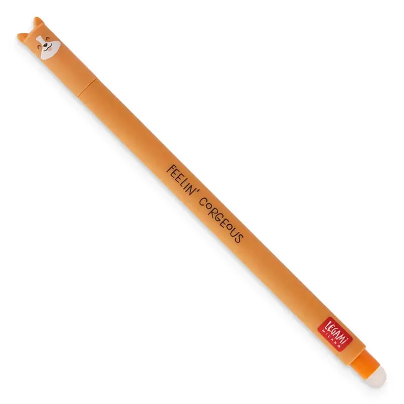 Corgi Erasable Pen (Black Ink) by Legami