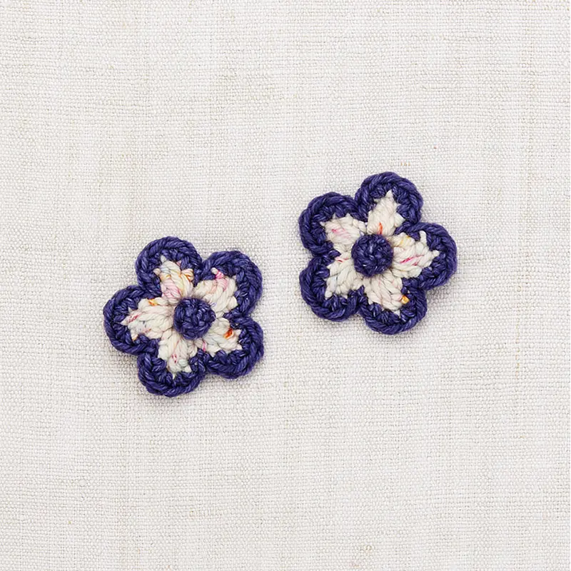 Medium Flower Clip Set in Lollipop Confetti by Misha & Puff