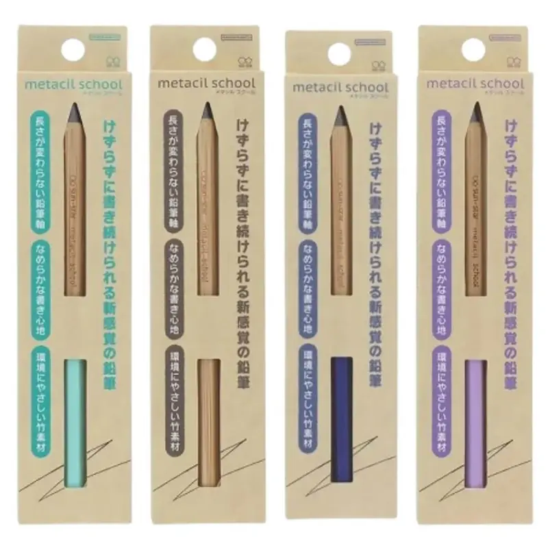 Metacil School Bamboo Pencil by Sun-Star Japan