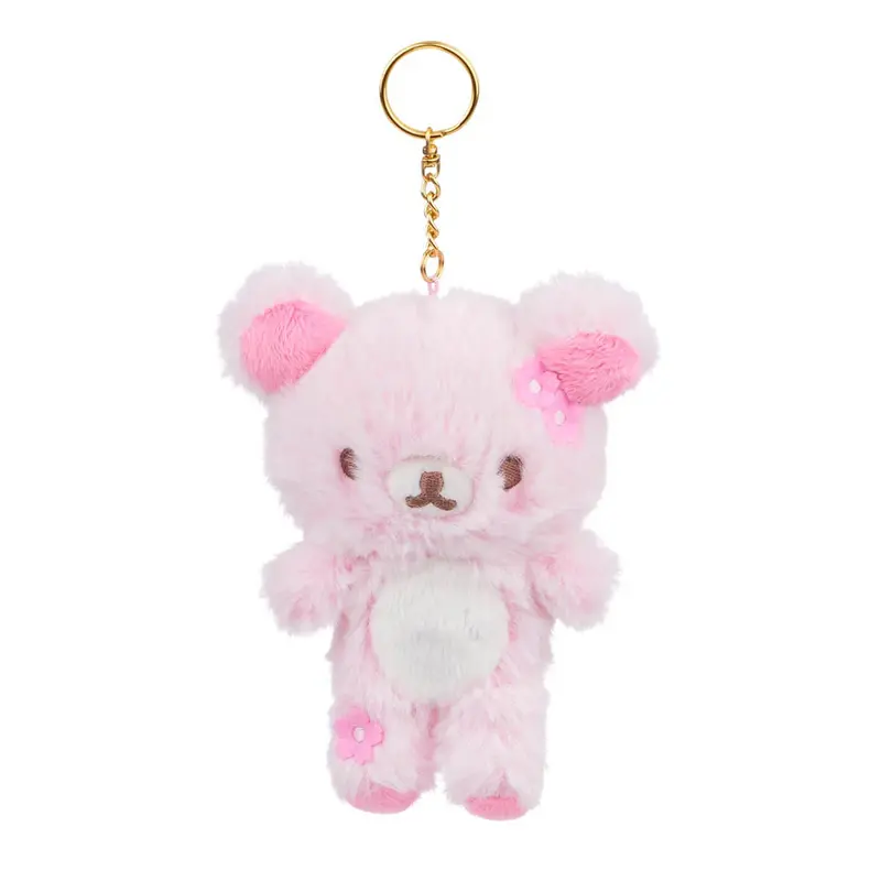 Rilakkuma Cherry Blossom Keychain by San-X