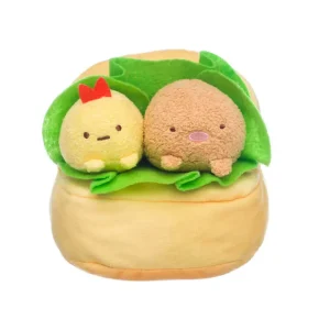Sumikko Gurashi Tonkatsu And Ebi Sandwich Plush by San-X