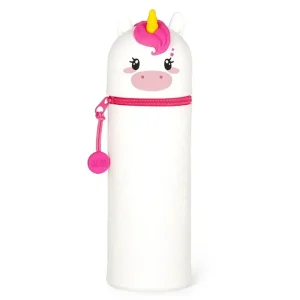 Unicorn Kawaii Two In One Silicone Pencil Case by Legami