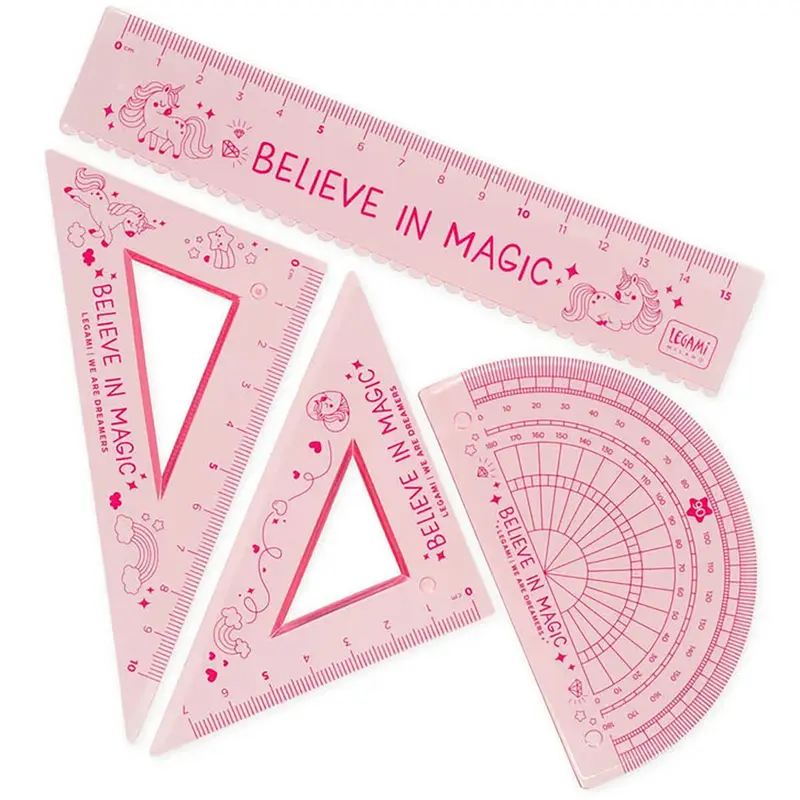 You Rule! Unicorn Geometry Set by Legami