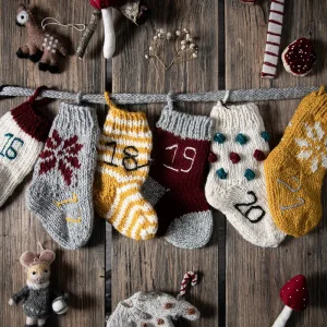 Advent Calendar in Multicolour by Shirley Bredal