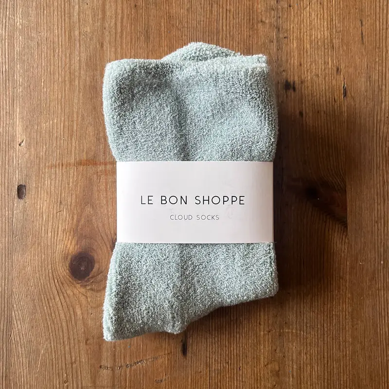 Cloud Adult Socks in Bay by Le Bon Shoppe