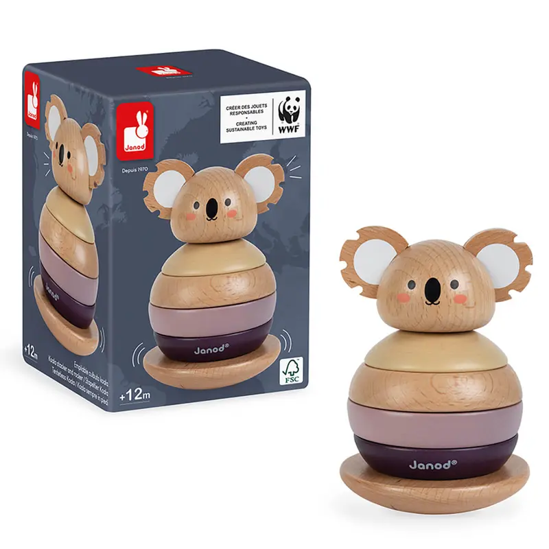 Koala Stacker and Rocker by Janod