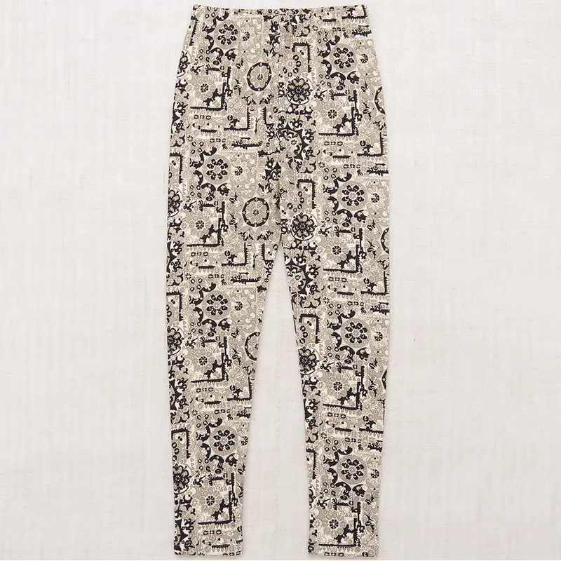 Legging in Seal Gray Medallion by Misha & Puff - Last Ones In Stock - 4-8 Years