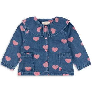 Magot Shirt in Bon Couer Pink by Konges Sljd