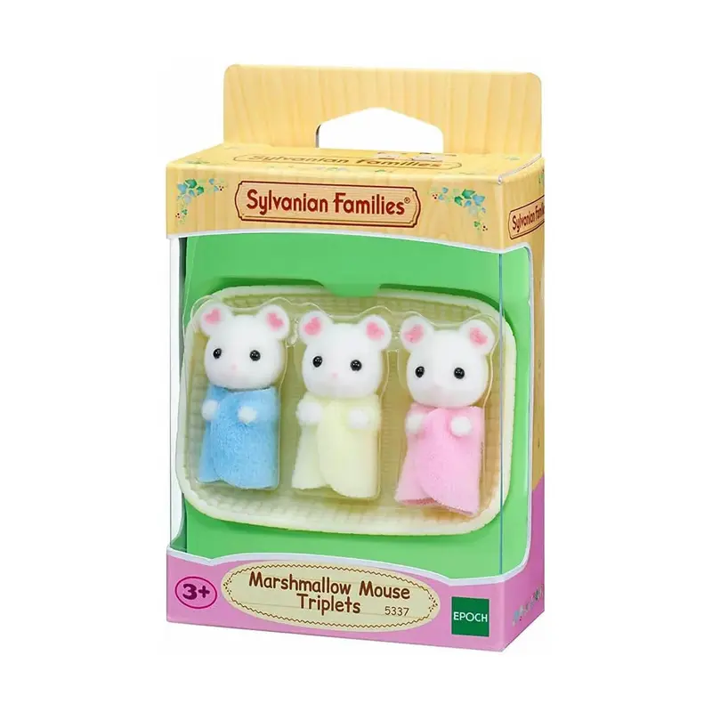 Marshmallow Mouse Triplets by Sylvanian Families