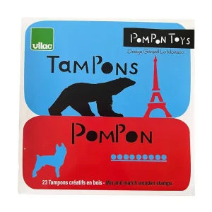 Mix & Match Wooden Stamp Set by Vilac