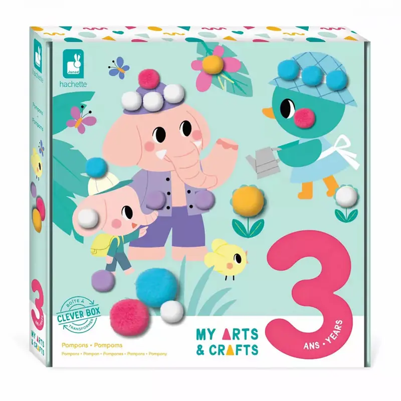 My Arts & Crafts Creative Pompom Set by Janod