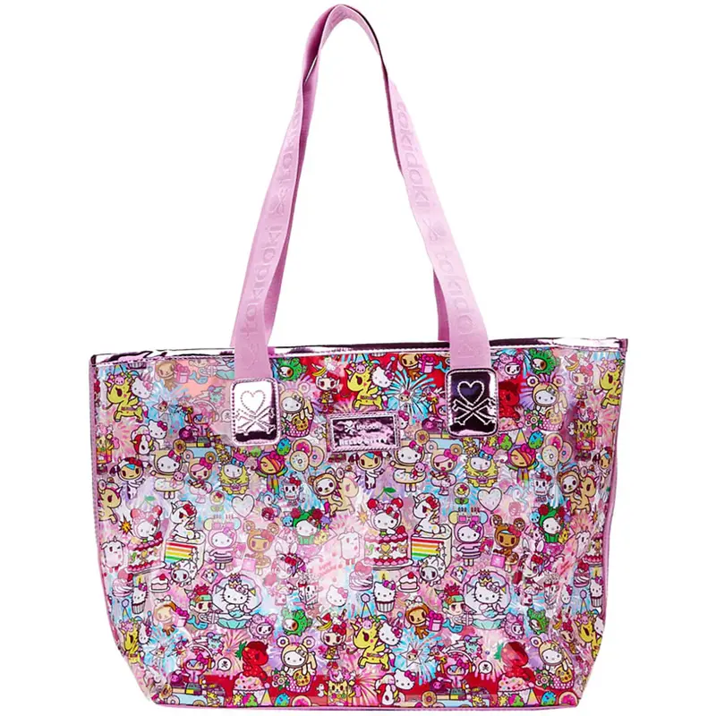 Tokidoki x Hello Kitty Birthday Bash Clear Tote Bag by Tokidoki