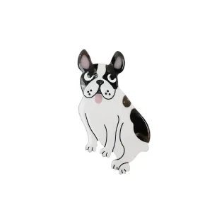 Bulldog Hair Clip by Coucou Suzette