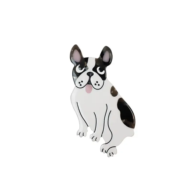Bulldog Hair Clip by Coucou Suzette