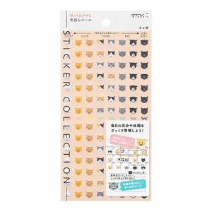 Cat Schedule Stickers by Midori